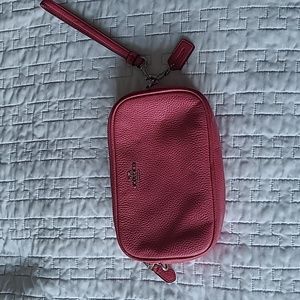 Coach wristlet bag